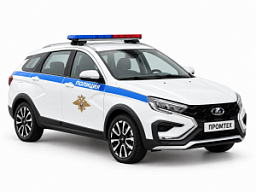 Автомобиль дорожно-патрульной службы на базе Lada Vesta SW - фото Автомобили МВД