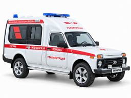 Скорая помощь на базе Lada Niva Legend Куб / Kub. Класс А - фото Медицинские автомобили